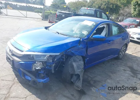 2017 Honda Civic Ex from USA, damaged, VIN 2HGFC2F80HH525840